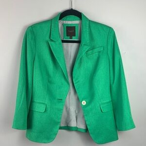 The Limited Collection Kelly Green Single-Button Blazer NEW!